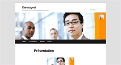 Desktop Screenshot of cremagest.com